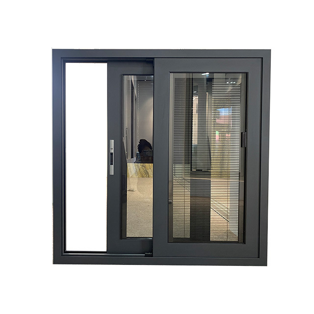 Aluminium commercial Sliding windows soundproof German brand hardware for sale