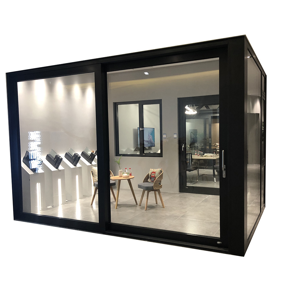 aluminum glazed large lift sliding door with German brand