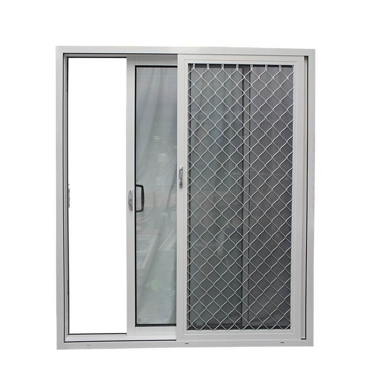 Aluminium sliding doors security screen doors custom doors with security mesh