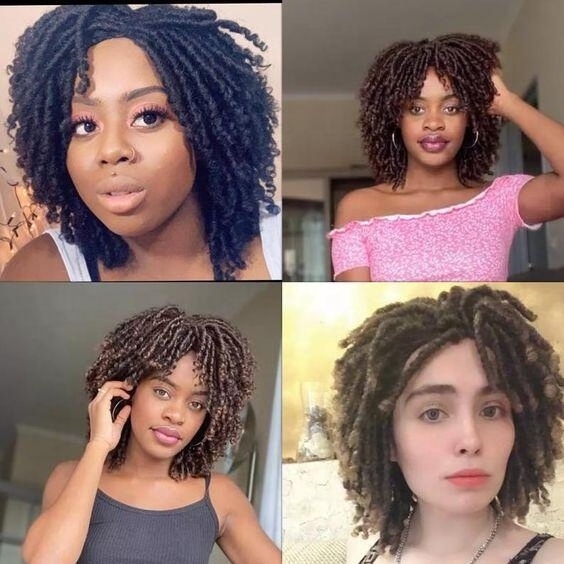 Hot Selling Cheap Dreadlock Hair Wig for Black Women African Short Dreadlocks Wig Faux Locs Crochet Hair Extensions Braided Wigs