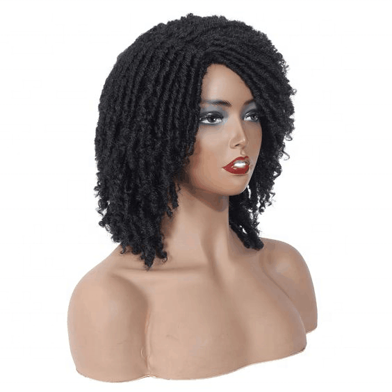 Hot Selling Cheap Dreadlock Hair Wig for Black Women African Short Dreadlocks Wig Faux Locs Crochet Hair Extensions Braided Wigs