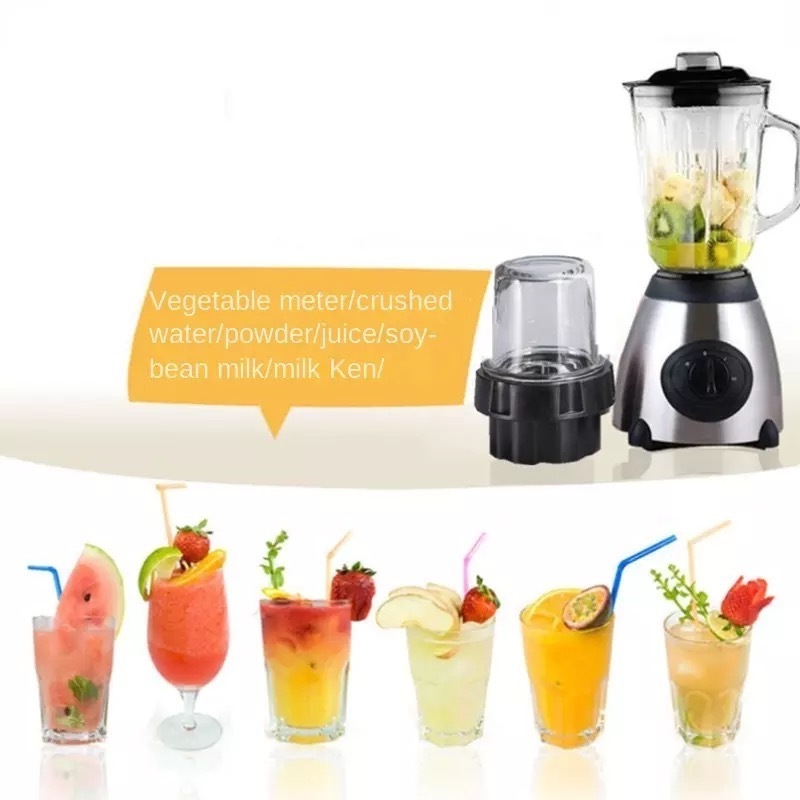 Household Blender Y66 Juicer Wall Breaking Machine Multifunctional Blender Juicer Glass Electric Stainless Steel Push Button 500