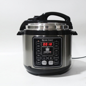 New Design Electric Pressure Cooker 6L Large Stainless Steel Capacity Rice Cooker