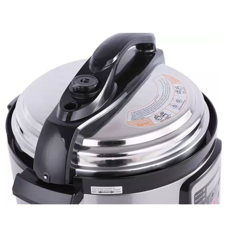 New Design Electric Pressure Cooker 6L Large Stainless Steel Capacity Rice Cooker