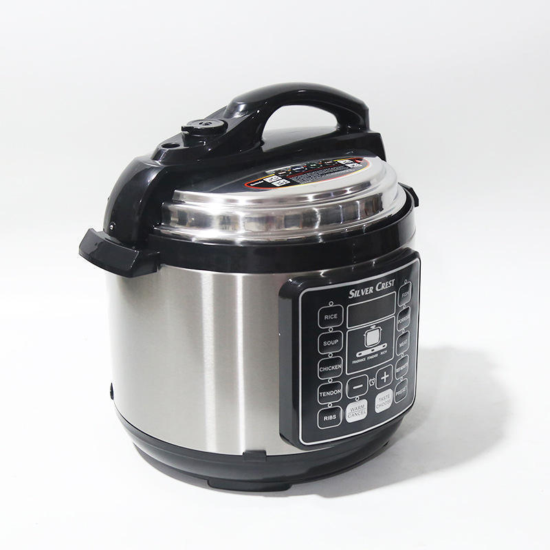 New Design Electric Pressure Cooker 6L Large Stainless Steel Capacity Rice Cooker