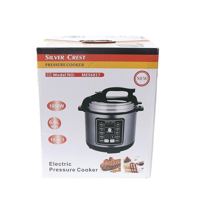 Spot Sale Low Sugar 6 Liters Quality Electric Pressure Cooker Multi-function 7-in-1non-stick Pressure Rice Cooker