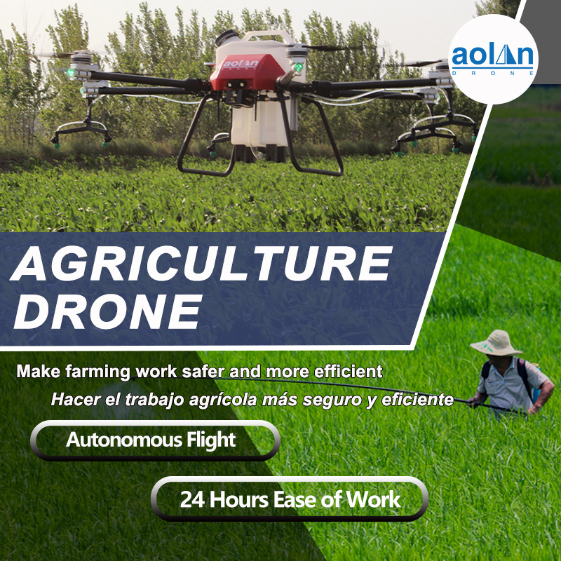 Autonomous Flying Agricultural Drone with UAV Sprayer New Condition Core Battery Component for Crop Spraying