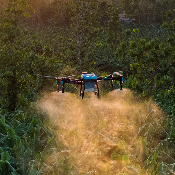 A30 Agricultural Plant Protection Fertilizer Uav Drone Sprayer Machine with high flying time spraying