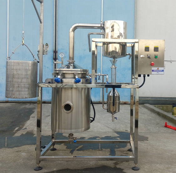 Turnkey Essential Oil Water Hydrosol Separator Fractional Extracting Distiller Distillation Distilling Fragrance Machine Unit Eq