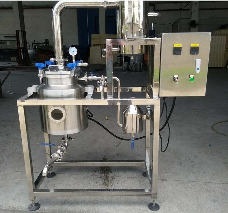 Turnkey Essential Oil Water Hydrosol Separator Fractional Extracting Distiller Distillation Distilling Fragrance Machine Unit Eq