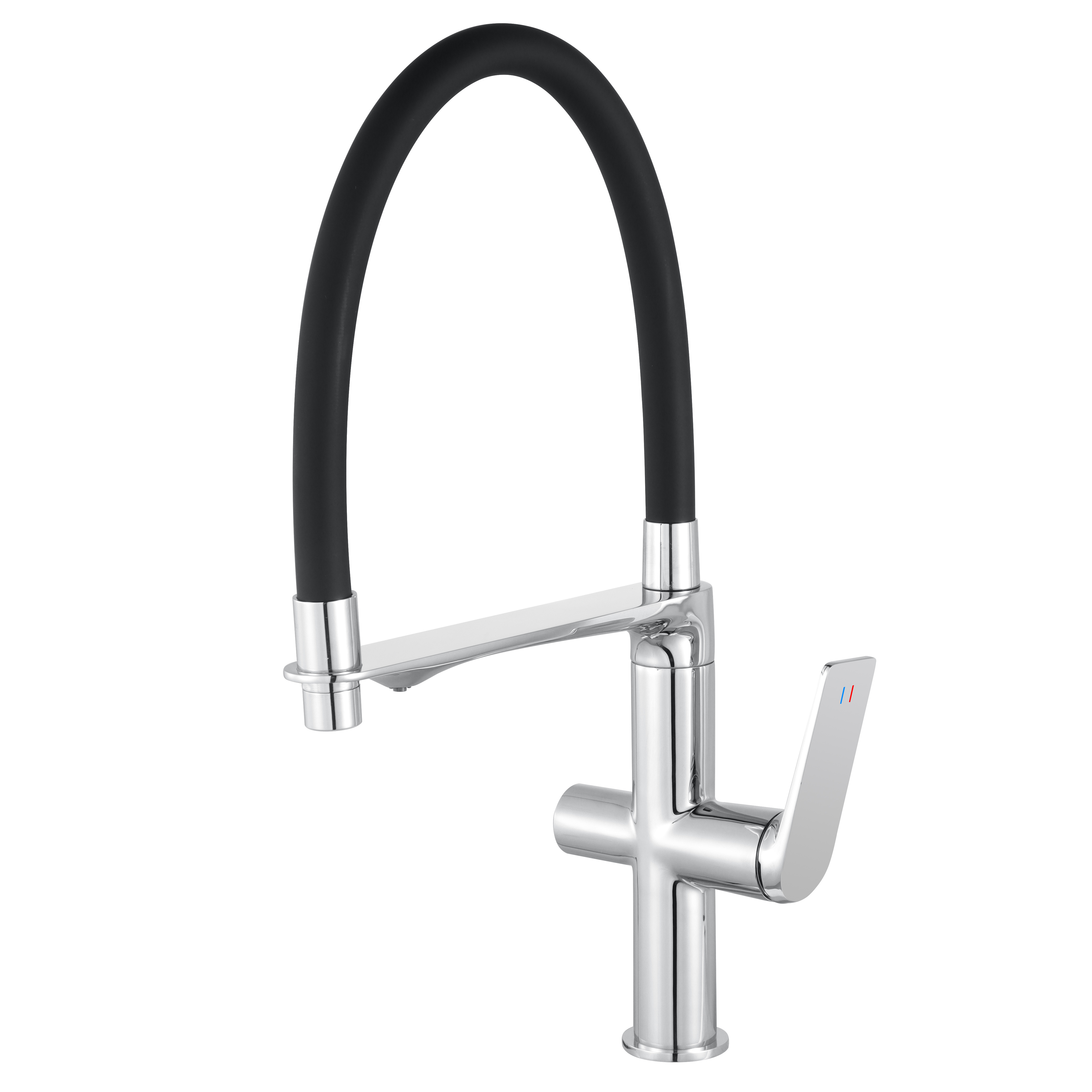 Hot Selling Single Handle Style Flexible Connections Durable Puull Out Kitchen Water Mixer Faucet