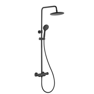 Free Standing Bathtub Faucet Shower Bath Moxer Tap Bathroom Shower Set System with Jets