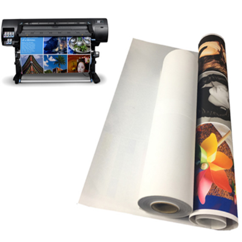 waterproof Eco Solvent high glossy photo paper rolls professional print 240g