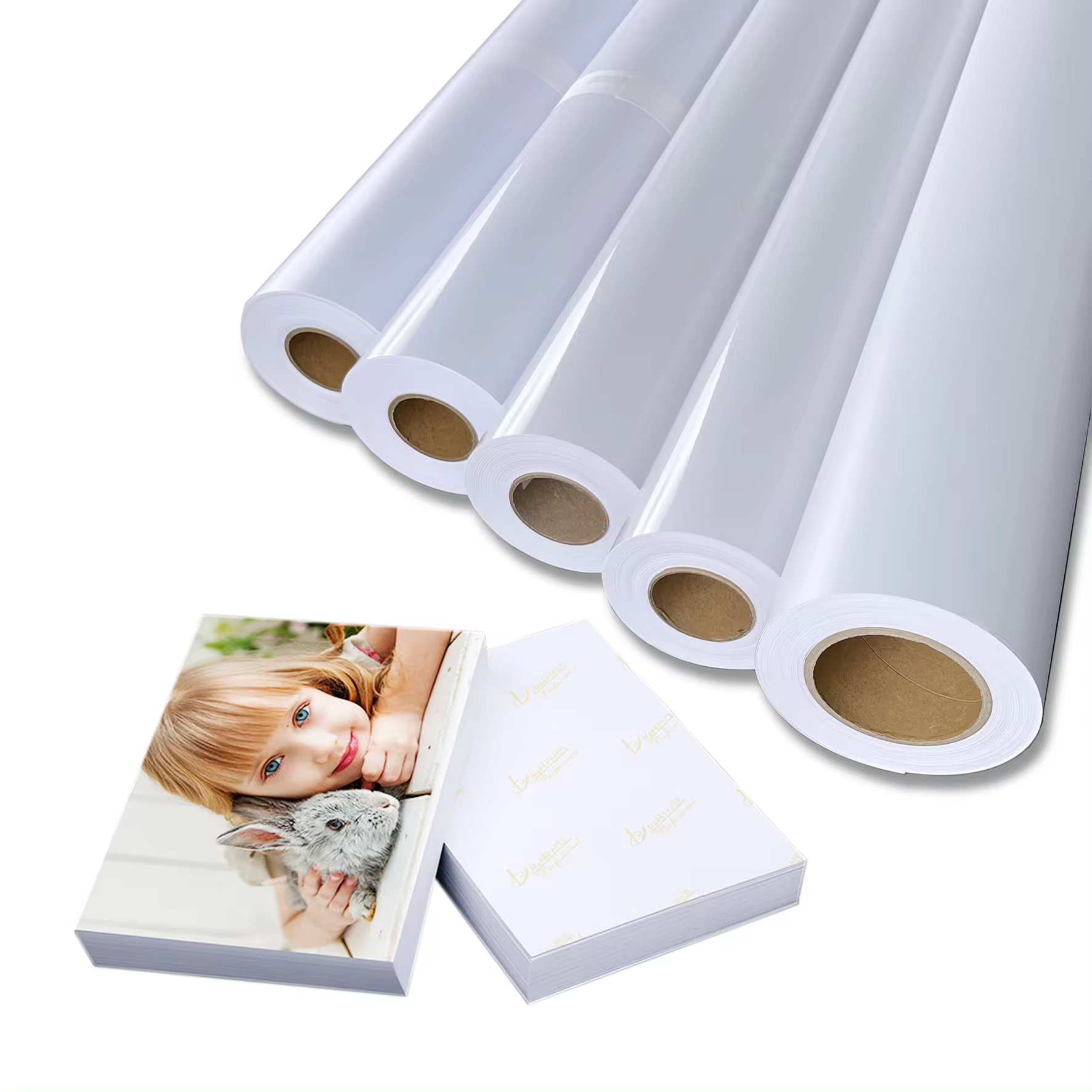 Glossy Eco-solvent 230gsm image inkjet media enhanced matte digital fine art paper for print photo