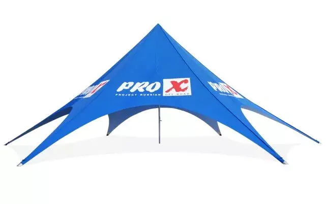 Custom Outdoor Large Single Pole Camping Spider Tent Beach Party Events Star Canopy Tent