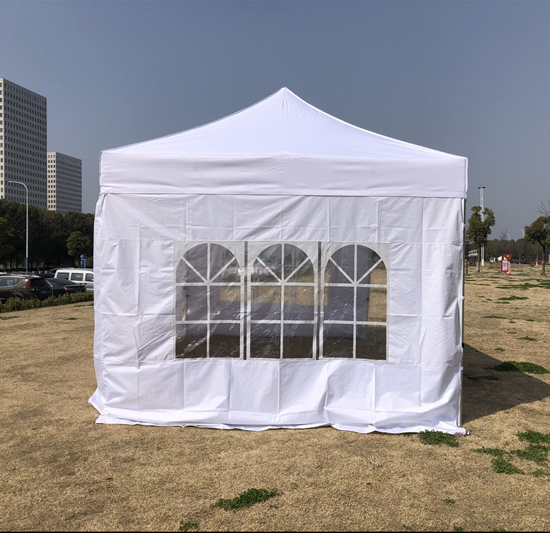 Wholesale Outdoor Folding 10' x 10' canopy tent gazebo with walls and window