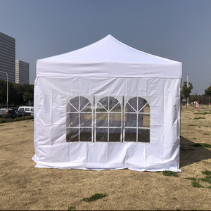 Wholesale Outdoor Folding 10' x 10' canopy tent gazebo with walls and window