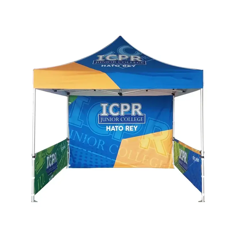 Outdoor Folding Tent Movable for Exhibition Trade Show Gazebo 10x10 10x15ft Folding Tent Pop Up Canopy Gazebo Trade Show Tent