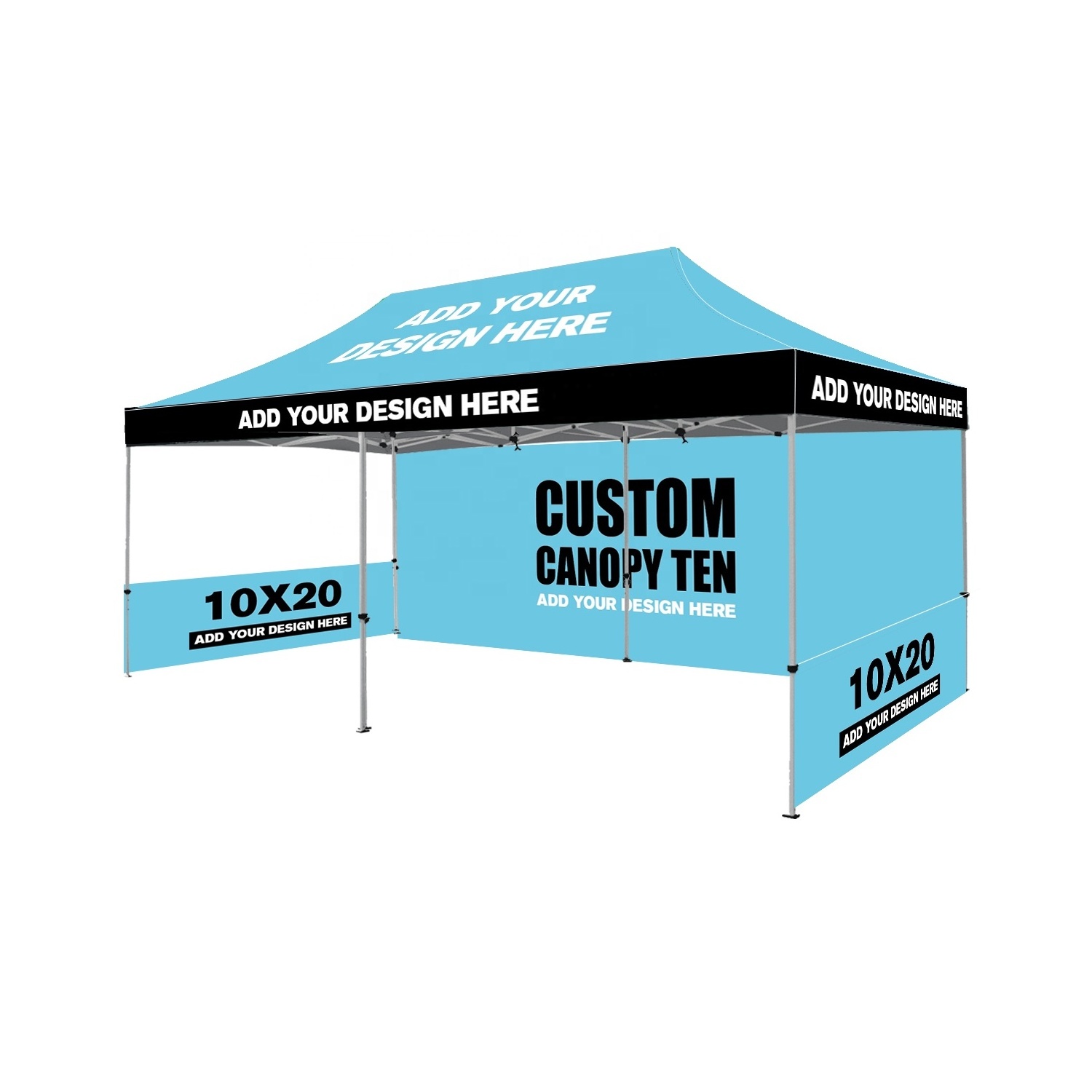 Custom Printed Tents10x10/10x15/10x20 advertising logo Trade Show Tent Exhibition Event Canopy