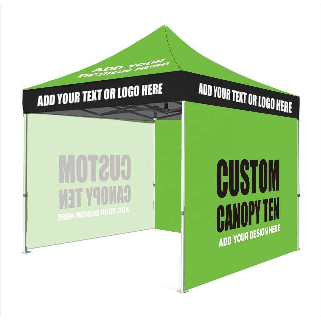 10x10ft 3x3m factory folding instant Aluminium shelter custom ez up event awning pop up gazebo trade show canopy tent