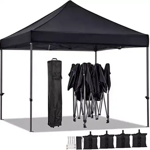 waterproof 10x10 canopy folding tent with logo camping 10x20 pop up canopy custom ez up metal frame trade show tent