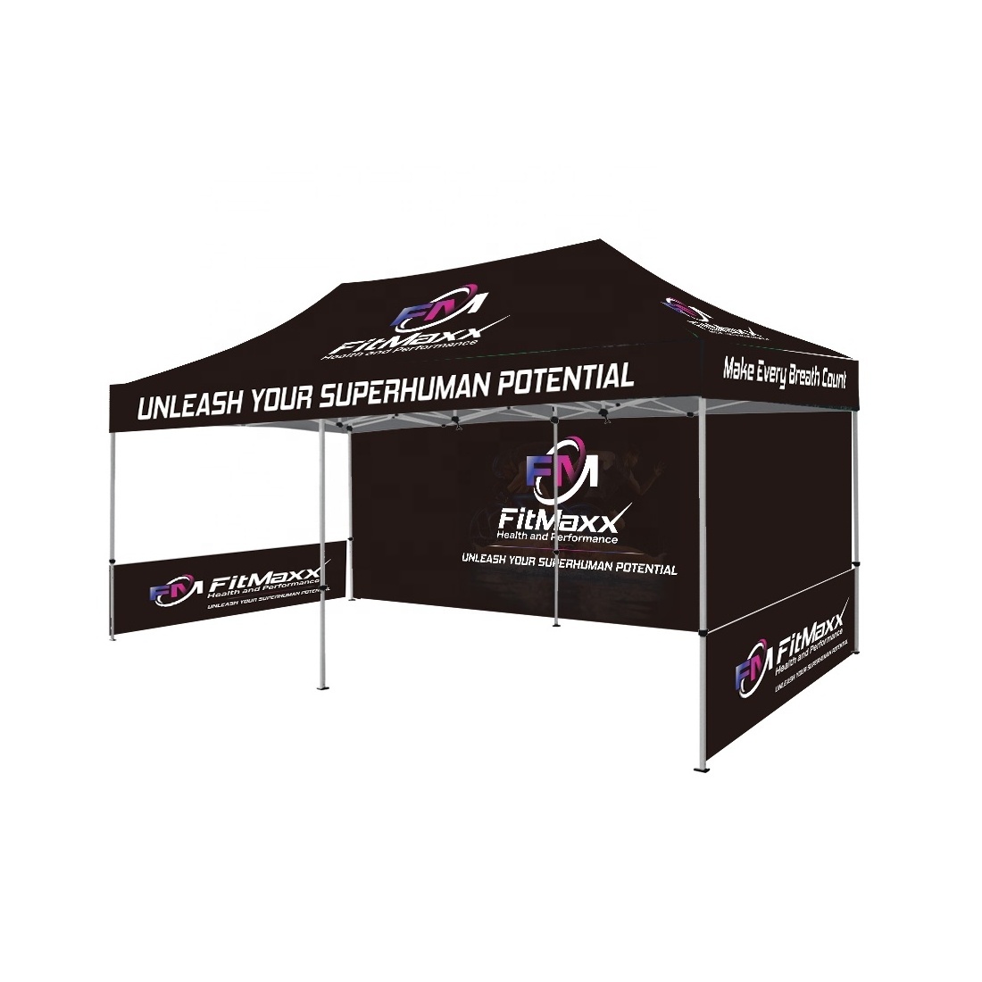 Custom10x10 10x15 10x20 Canopy Tent Pop Up Tent Outdoor Folding Trade Show Display Tent