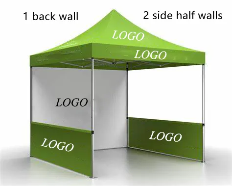 Hot Sale Custom Printed Trade Show Gazebo Canopy Tent Top with Oxford Bags Outdoor Advertising Hot Spot