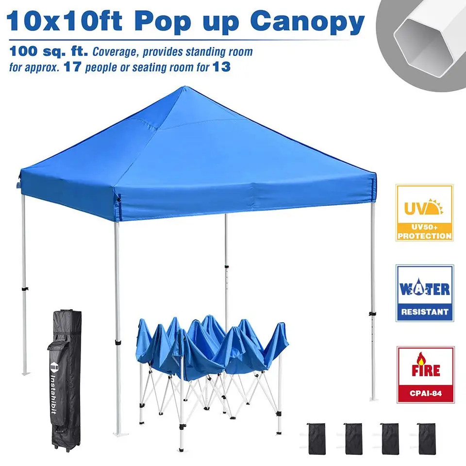 Hot Sale Custom Printed Trade Show Gazebo Canopy Tent Top with Oxford Bags Outdoor Advertising Hot Spot