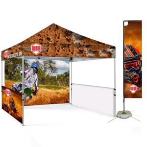 Custom Printed 10x20 Commercial Trade Show Tent Easy Collapsible Pop up Canopy