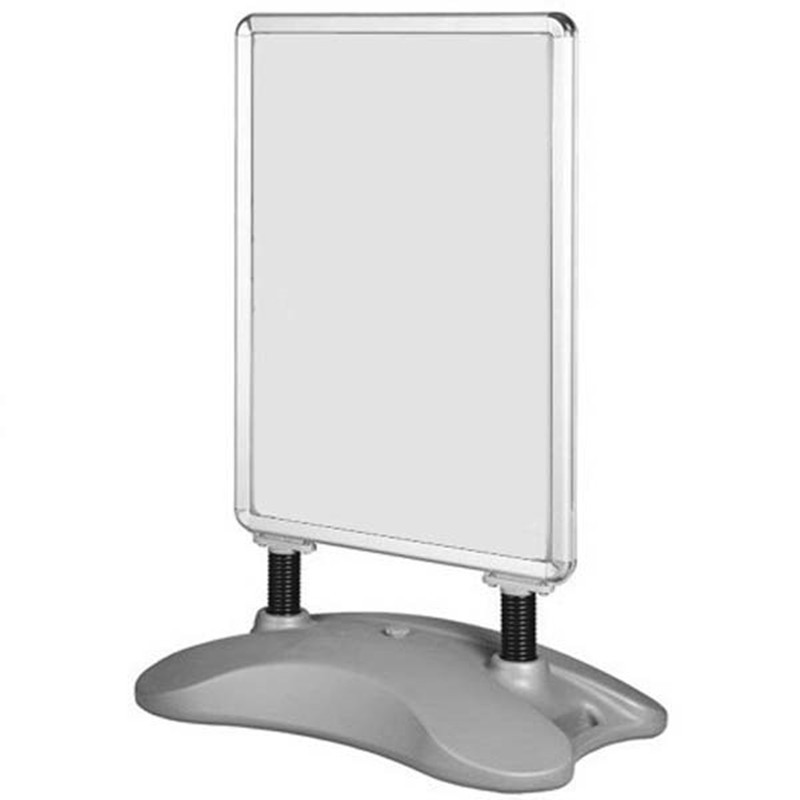 A1 Water base outdoor sign board movable pavement sign poster stand