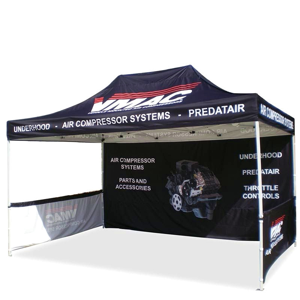 Market wholesale 10x20 canopy trade show tent with carry bag