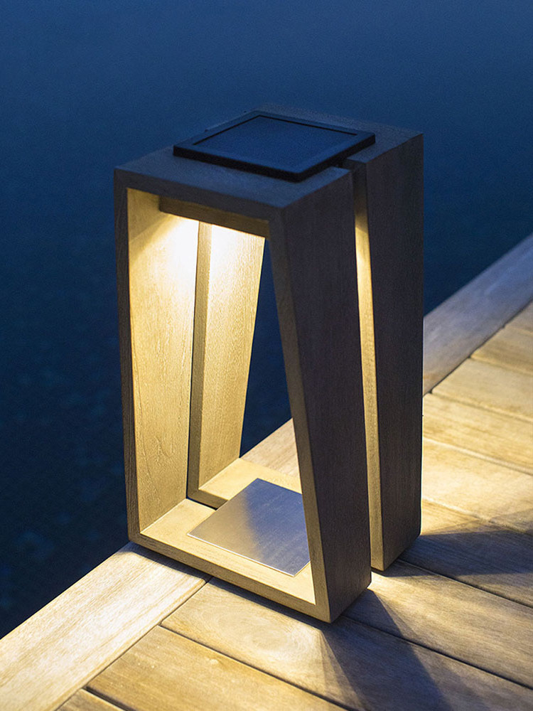 2022 New design high quality Aluminum square lawn lamp led modern simple garden lights outdoor landscape park light