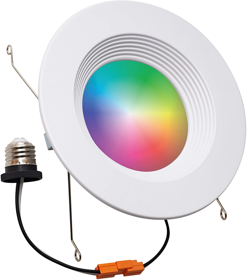 WiFi Remote APP Alexa Voice Control Smart Spot Light Led indoor RGB Dimming Multicolor LED Recessed Downlight Lights