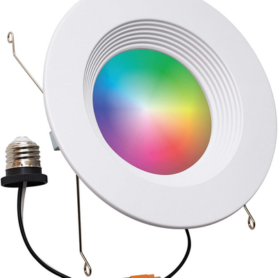 WiFi Remote APP Alexa Voice Control Smart Spot Light Led indoor RGB Dimming Multicolor LED Recessed Downlight Lights