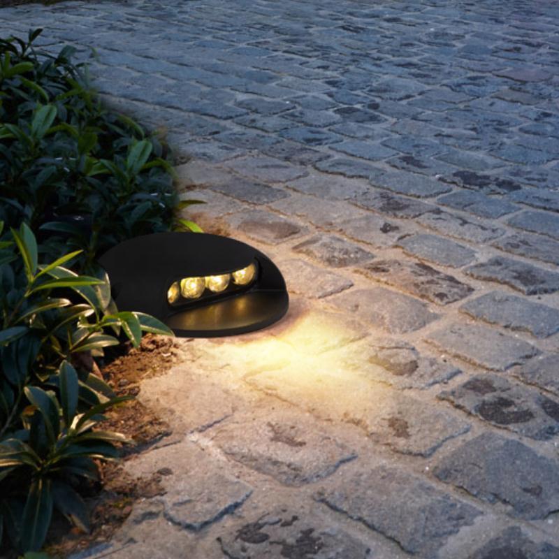 OEM LED Underground Lights 3W 6W 9W GU10 RGB IP67 Waterproof Outdoor Buried Garden Deck terrace Recessed Spot In Ground Lighting