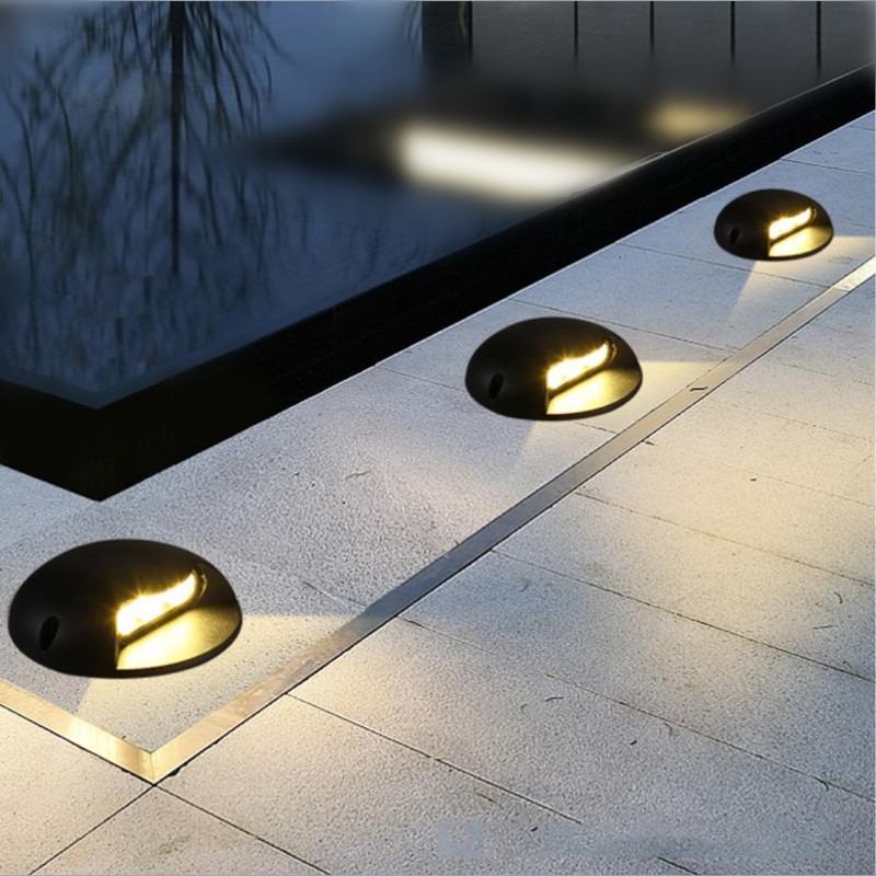 OEM LED Underground Lights 3W 6W 9W GU10 RGB IP67 Waterproof Outdoor Buried Garden Deck terrace Recessed Spot In Ground Lighting