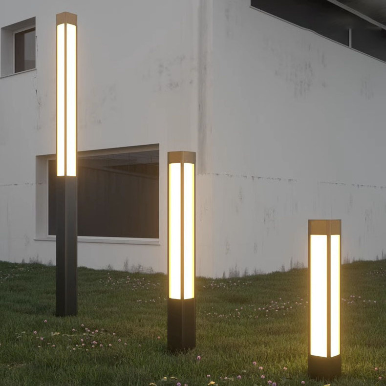 Lumind garden lights outdoor lawn luminaire exterior IP65 waterproof led lamp pole light outdoor bollard lights