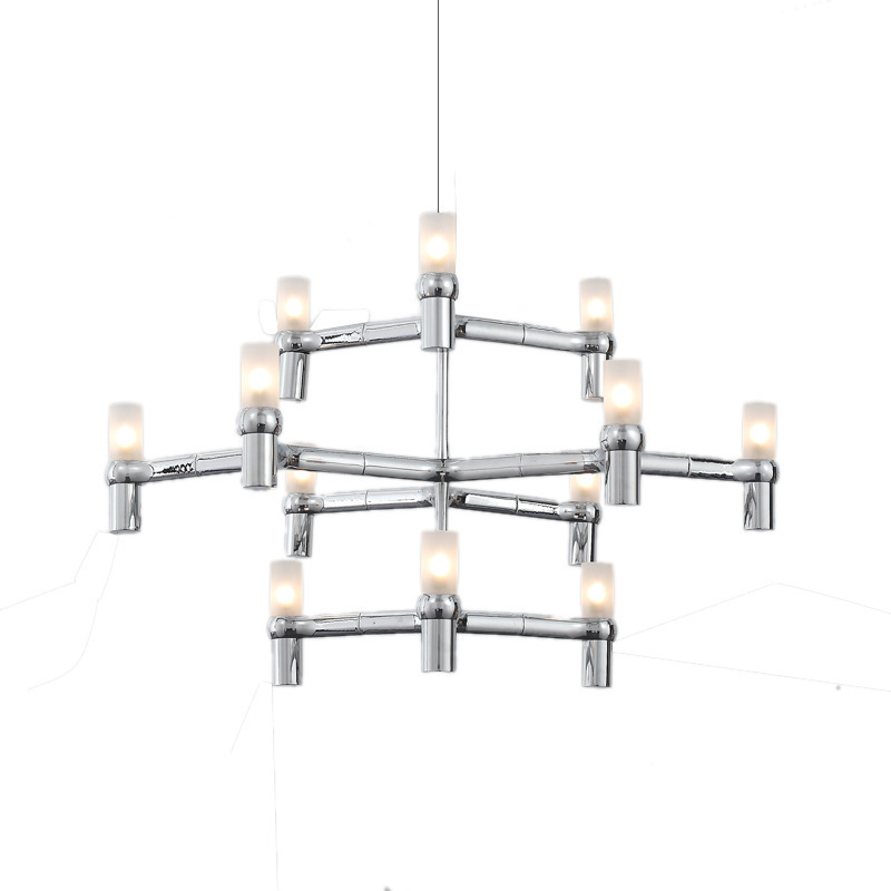 Nordic chandelier modern crown major pendant lamps home decor art designer LED chandelier for kitchen hotel chandeliers