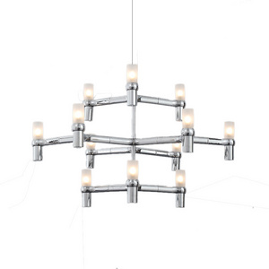 Nordic chandelier modern crown major pendant lamps home decor art designer LED chandelier for kitchen hotel chandeliers