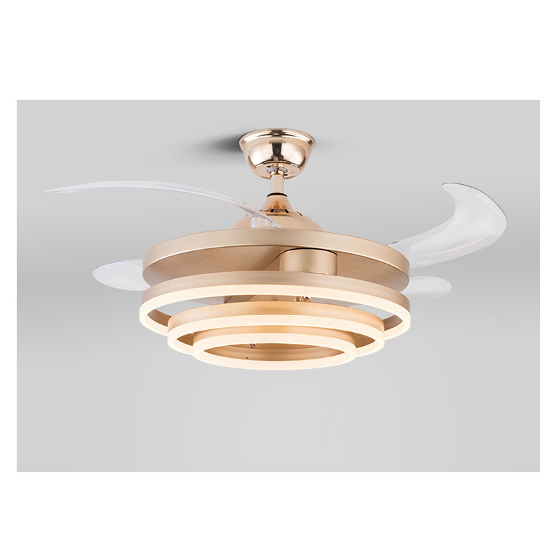 High quality energy saving indoor Lighting Fancy Led Ceiling Fan Lamp 42 Inch Modern Decorative chandelier ceiling fan