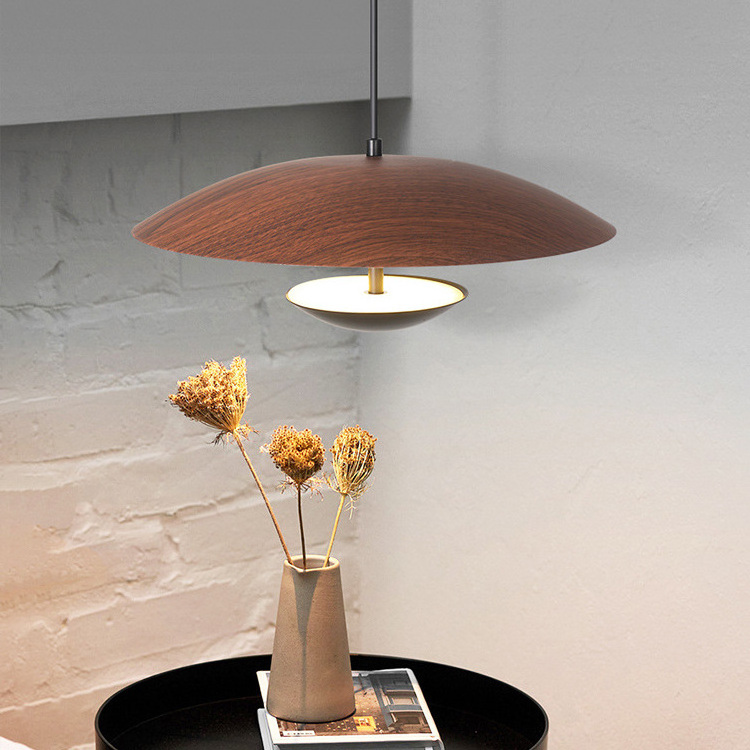 Nordic Danish Designer Modern Style UFO Lamp For Hotel Dining Home decor Hat Chandelier Lamp