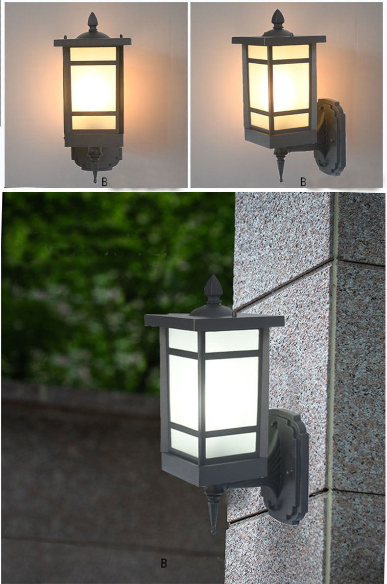 LED Outdoor Wall Lighting Modern Home Decorative Patio Lights AC 110-240V Led Wall Light Outdoor Sconce