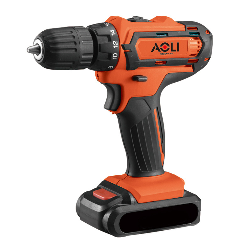 Lithium 12V/16V/18V/20V Cordless Li-ion drill with two speed