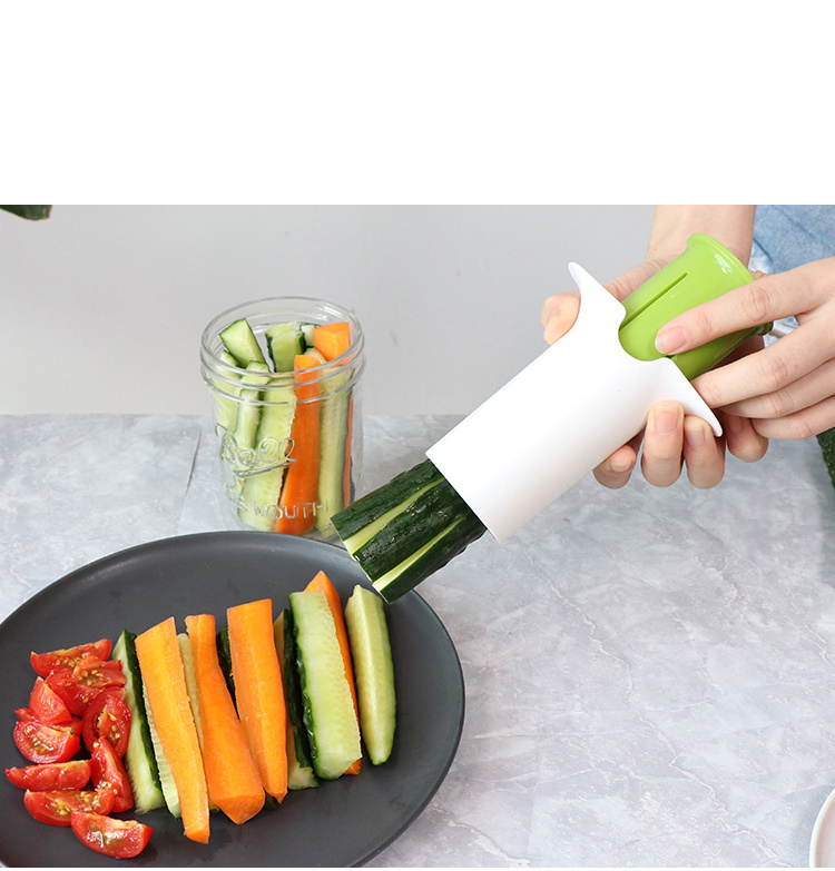 Hot Sale  Multi-function Kitchen Fruit and Vegetable Chopper Slicer Cutting Tools  Sushi  Cucumber Cutter Slicer