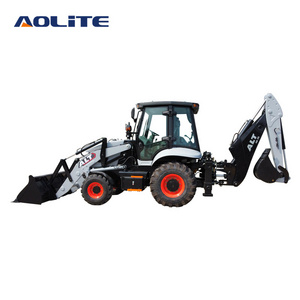 AOLITE BL90-25 chinese mini backhoe loader excavator new construction equipment machinery 2.5ton backhoe loader