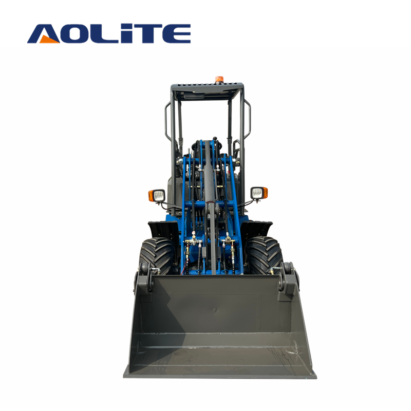 AOLITE 606 small articulated pure electric loader small shovel loader elektrische minilader for farm work