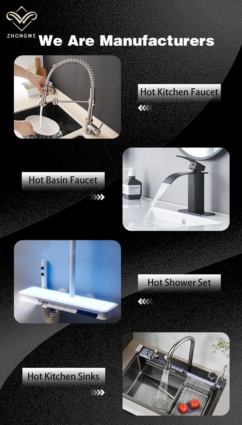 Bathtub Faucet LED Light Chrome Floor Stand Faucets Waterfall Spout Cold Hot Bathtub Mixer Tap Faucet With Hand Shower