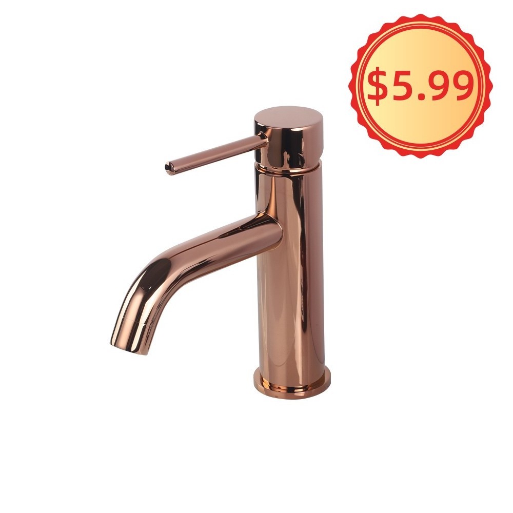 Bathroom Faucet 304 Stainless Steel Hot and Cold Water Tap Washbasin Basin Faucets Bathroom Accessories Set Sink Bath Mixer