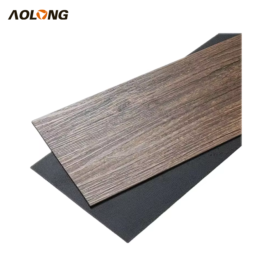 AOLONG Indoor Self Adhesive Plank Vinyl Wood Style Plastic PVC LVT Floor Flooring