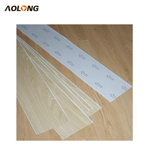 AOLONG Indoor Self Adhesive Plank Vinyl Wood Style Plastic PVC LVT Floor Flooring